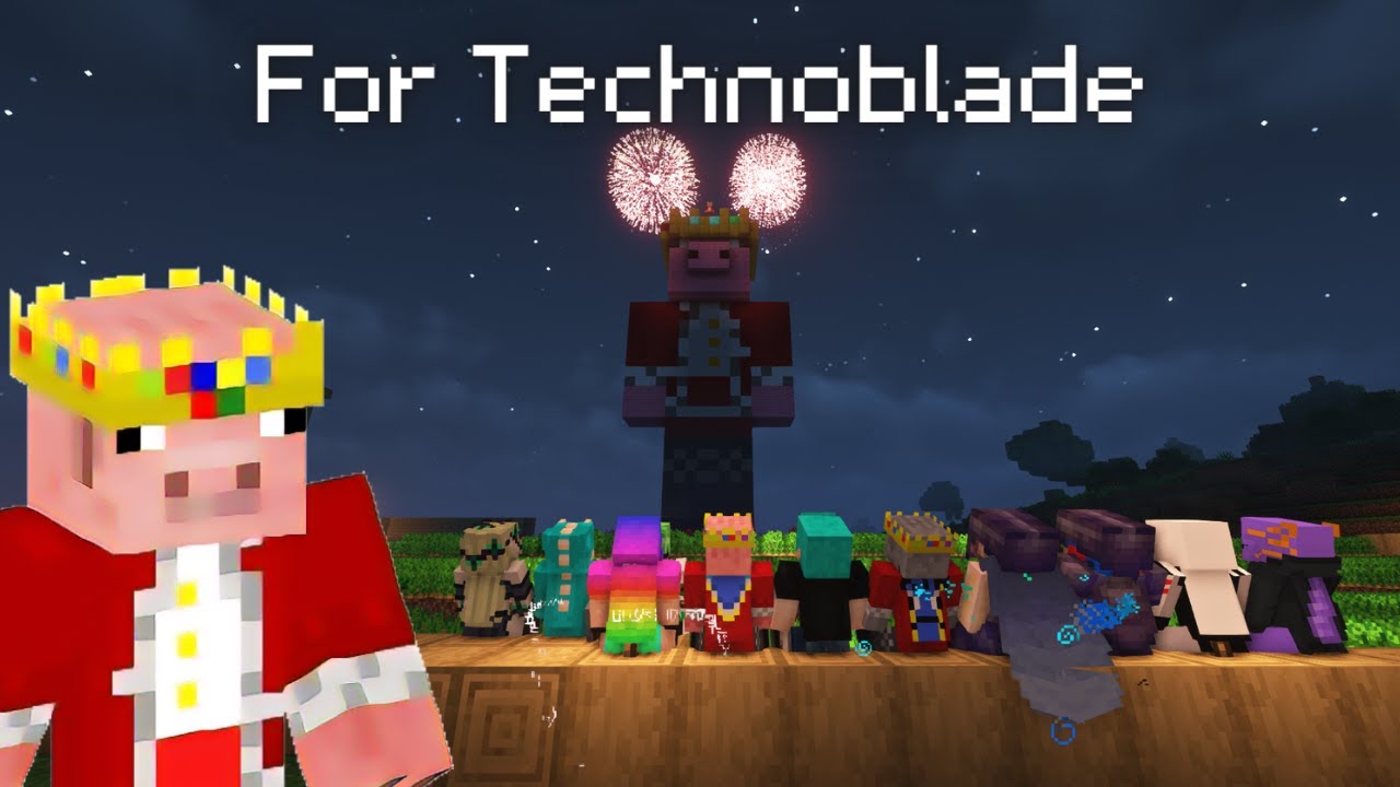 đź”´ Building A Memorial For Technoblade CHARITY STREAM YouTube