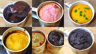 6 Egg Less Flavor Mug Cake Recipes | Mug Cake Recipes | Egg Less & Without Oven