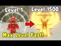 Got Max Level Jin Fast In A Day Using This Method! - Shinobi Life 2 Roblox