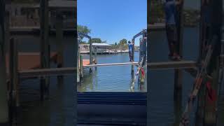 Installing A Boat Lift Cradle