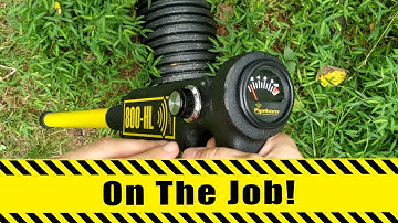 Locating Plastic Pipe with a Pipehorn