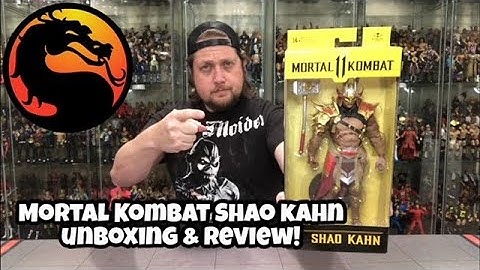 Shao Kahn Mortal Kombat Mcfarlane Unboxing & Review!