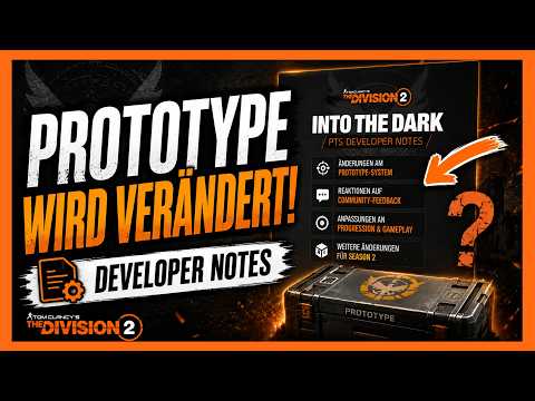 Prototype Gear wird verändert! Alle Infos aus den Developer Notes | The Division 2 Deutsch