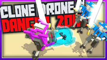 JUMP PADS AND NINJA KICKS UPDATE!?! :: Clone Drone in the Danger Zone Funny Moments Gameplay