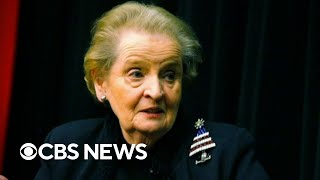 U.S. and world leaders pay tribute to Madeleine Albright at funeral service