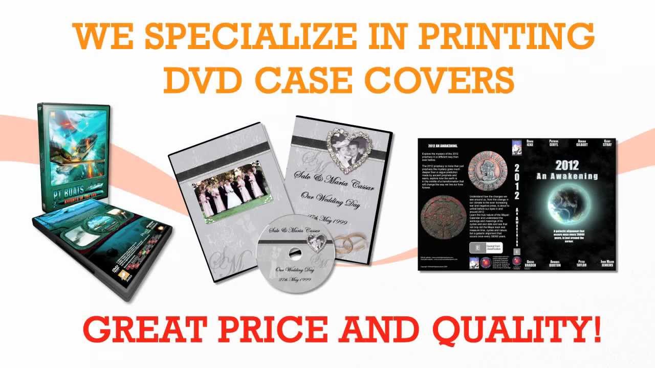 DVD Case Cover Printing in Los Angeles by Gold Image Printing YouTube
