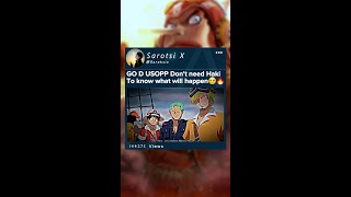 GO D USOPP Don't need Haki To know what will happen #Usopp #godusopp #onepiece