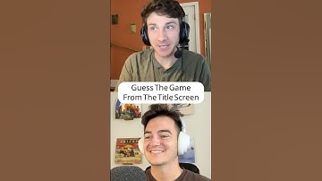 Guess the Game from the Title Screen!!! #shorts
