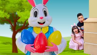 Thrilling Easter Egg Hunt Competition with Kernie and Twins, and Easter Bunny!