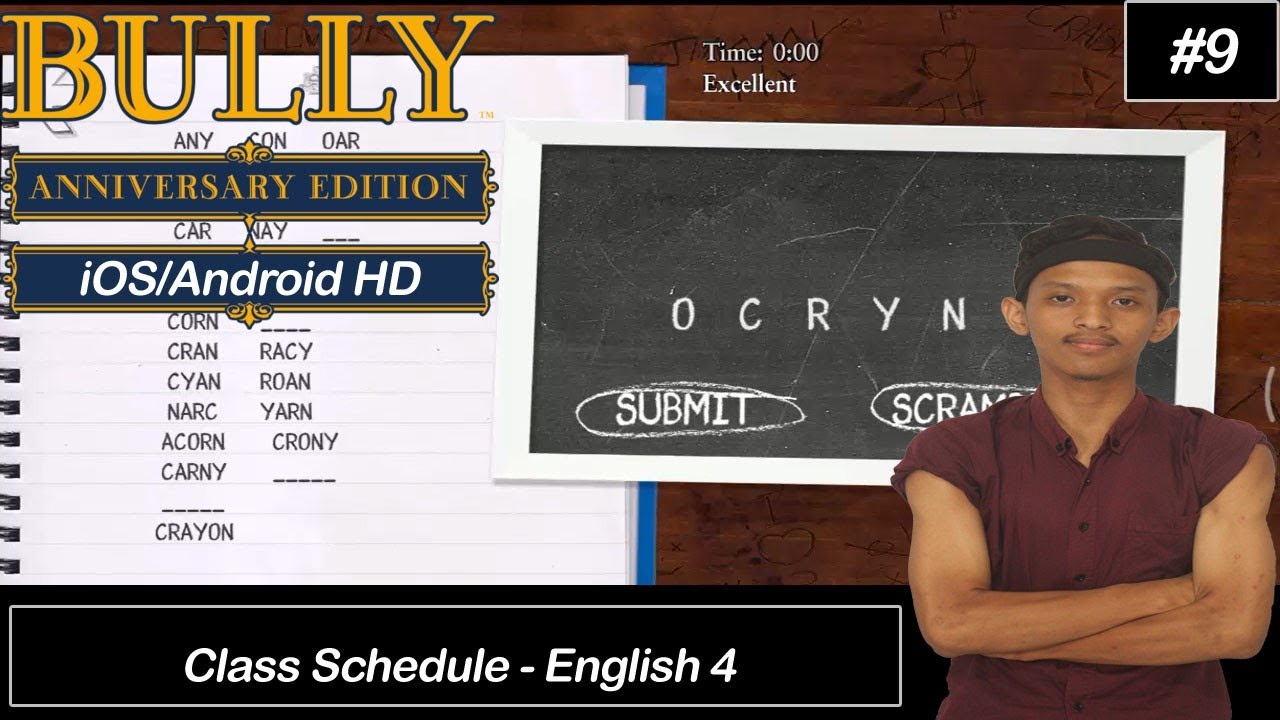 Class Schedule - Geography 1  Bully Anniversary Edition (iOS/Android) HD 