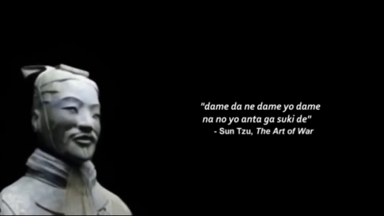 My favourite Sun Tzu quote - YouTube