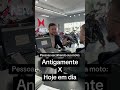 Pessoas escolhendo uma moto: ANTIGAMENTE X HOJE EM DIA!