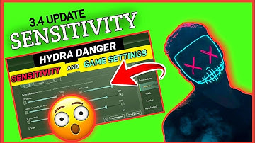 HYDRA DANGER SENSITIVITY AND CANTROL SETTING 😱 HYDRA DANGER NEW SENSITIVITY 🔥 @HYDRADANGEROFFICIAL