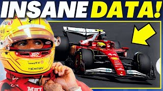 Lewis Hamilton’s INSANE SF25 Telemetry DATA Leaves Ferrari STUNNED