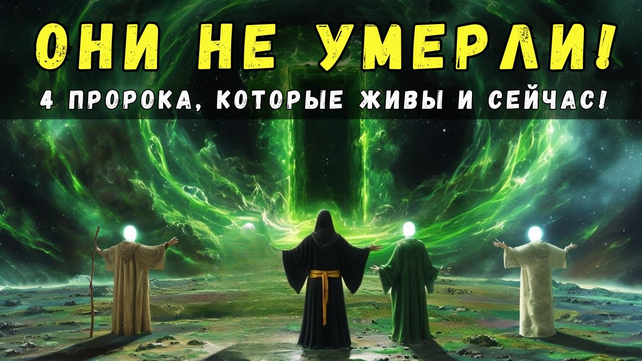 ОНИ НЕ УМЕРЛИ! 4 ПРОРОКА, КОТОРЫЕ ЖИВЫ И СЕЙЧАС!