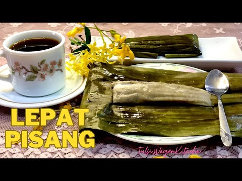 Easy Bananalicious Bliss: Malaysian Lepat Pisang Recipe | Traditional Steamed Banana Cake