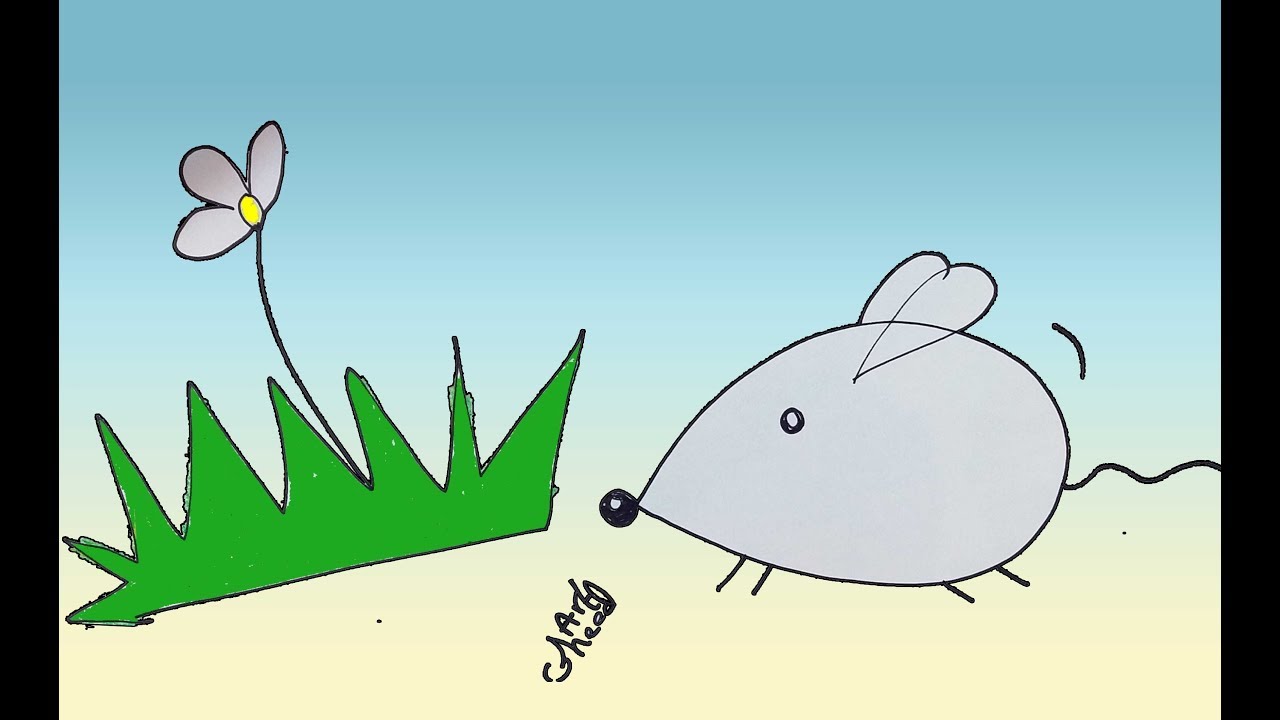 تعليم الرسم للاطفال رسم فار Mouse Youtube