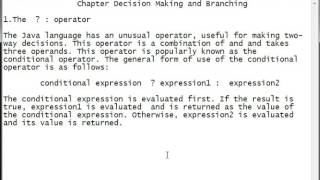 Java Programming Tutorial - Decision Making and Branching(5)