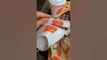 Безлимитные напитки в Америке. Burger KING