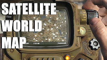 Fallout 4 Mod Review - Satellite World Map Commonwealth