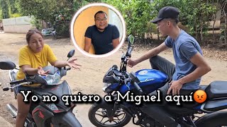 Miguel mando a Maicol a decir que el domingo llega ver a Adriana ¡No quiere que salga ese día!😱