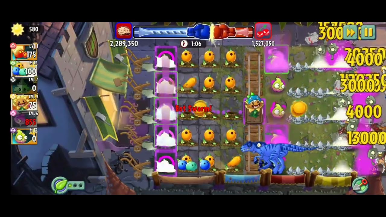 Plants vs. Zombies 2. ARENA: Blazing Knight Season! Fire Peashooter Tournament!(02.03.26-05.03.26)