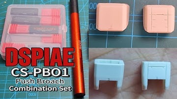 Dspiae Scriber Tool Review and Testing  #gunplabuilder #customizinggundam #gunplatool #gunplamodel