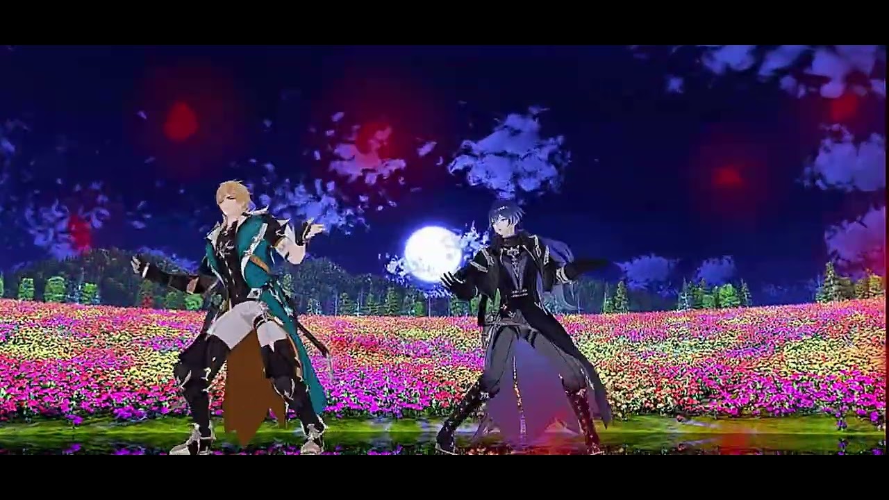 レゾンデイトル・カレイドスコウプ（原神MMD|ファルカandﾌﾘﾝｽﾞ