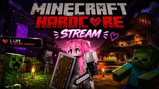 🔴 Minecraft hardcore java stream (NO COMMENTARY GAMEPLAY)
