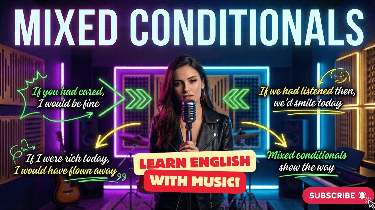 Mixed Conditionals Explained with Music | If You Had… I Would…