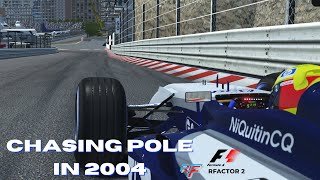 Taking On A 'Trulli' Special Monaco Pole Lap - rFactor 2 - ASR Formula One 2004 - Williams FW26