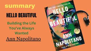 Ann Napolitano 'Hello Beautiful' book summary : A Life-Changing Revelation