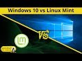 UPDATED: Windows 10 and Linux Mint Compared