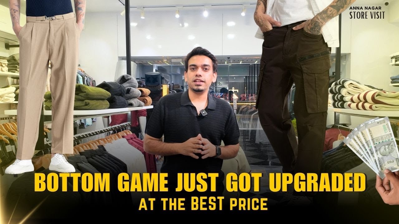 Gen Z Boys Bottom Game Just Got Upgraded 💥 | ILYZLY Anna Nagar | Street to College Fits 😮‍💨 #fashion