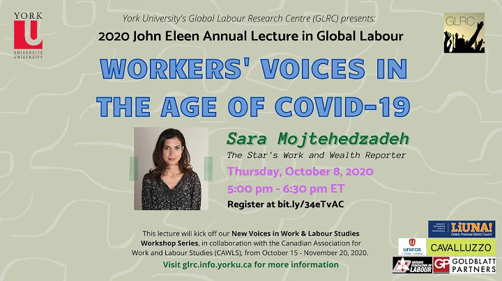 2020 John Eleen Annual Lecture: Workers' Voices in...
