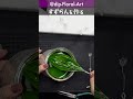 #Shorts すずらんを作ってみた 〜 色と花えらび:初心者向け ディップアート・アメリカンフラワー 〜【初級編】