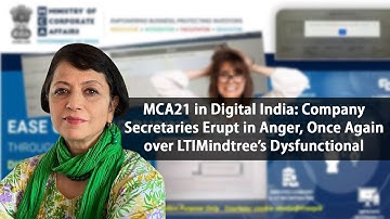 MCA21: Company Secretaries Erupt in Anger, Once Again over LTIMindtree’s Dysfunctional Version3