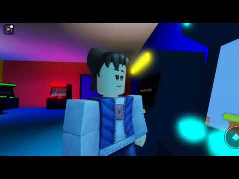 Jugando Roblox con mi abuela.