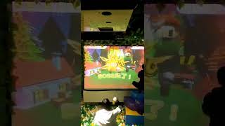 Indoor Playground Tossing Ball Games Interactive Projection Wall Kids Games #gaming