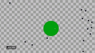 First attempt at making a level in unity (Agario clone)