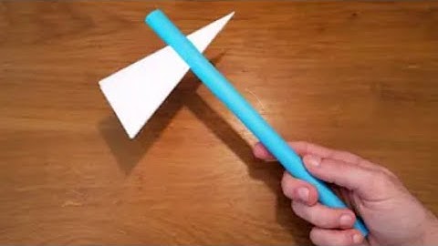 Easy paper Tomahawk Making || How To Make a Paper Tomahawk - Ninja Origami