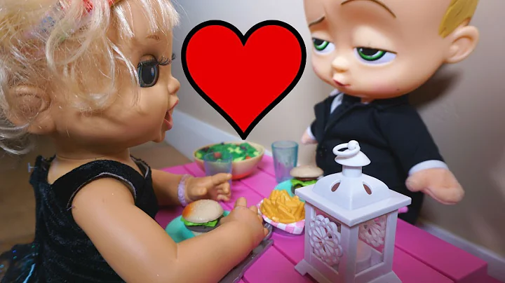 BABY ALIVE Ruby Snow Goes On A Date With Boss Baby...
