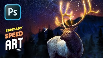 How to Make a Fantasy Photo Manipulation - Photoshop Speed Art
