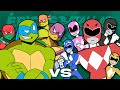 Tortugas ninja vs power rangers picas batallas de rap del frikismo season 3  keyblade