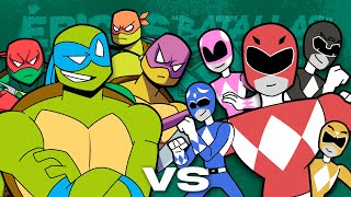 Tortugas Ninja vs Power Rangers. Épicas Batallas de Rap del Frikismo S3 | Keyblade screenshot 4