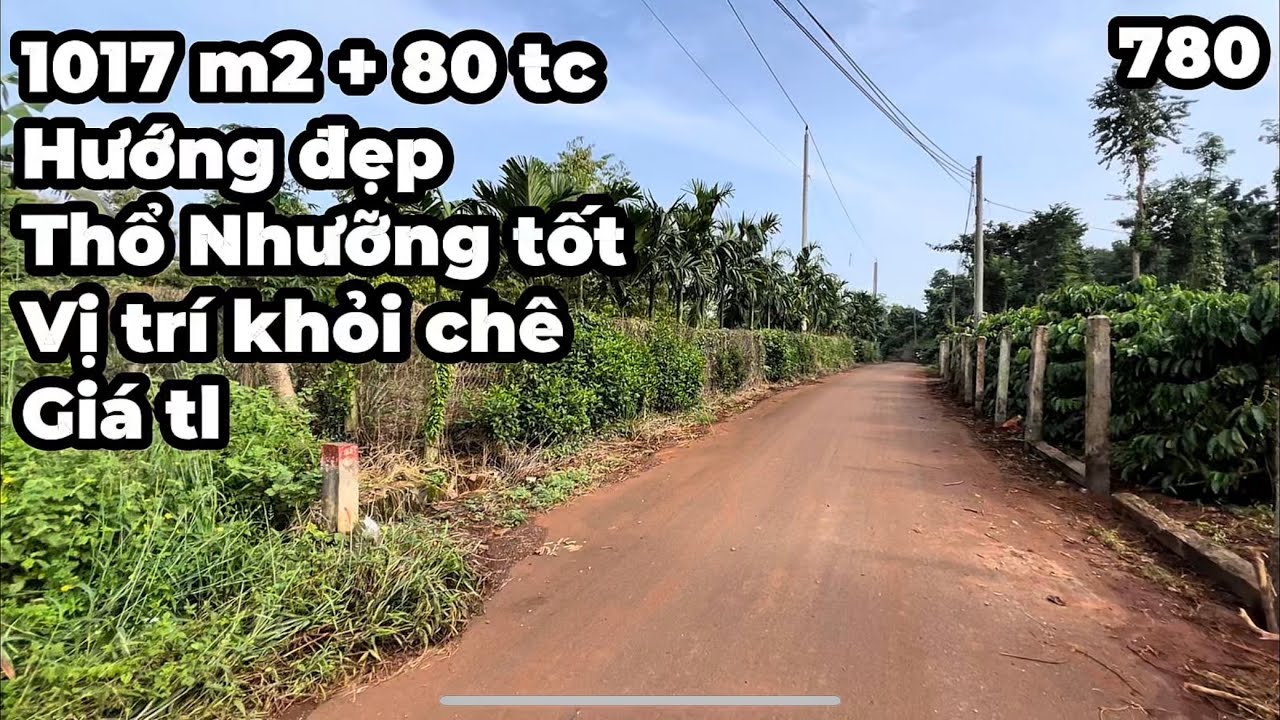 (Đã bán)Đất vườn có tc , thổ Nhưỡng tốt, Vị trí quá đẹp để lập vườn sinh sống lâu dài.