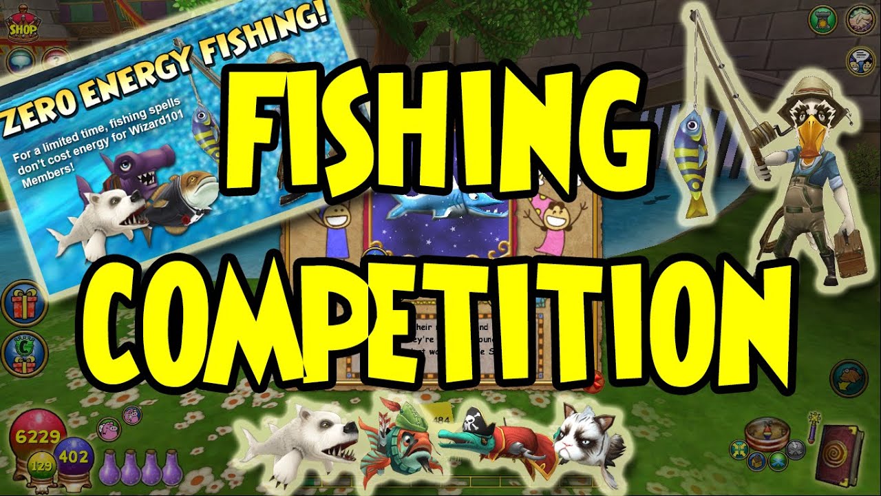 Wizard101 🎣FISHING COMPETITION IS HERE!🎣 YouTube