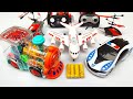 RADIO CONTROL AIRBUS A380 AEROPLANE UNBOXING & TESTING | RC 3 D LIGHT POLICE CAR'S GEAR TRANE