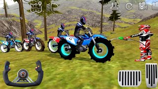 Motorbike 5 Player Bike Racing Mobile Gameplay Video - Motorcycle Big Stunning Best iOS Gaming Video screenshot 3