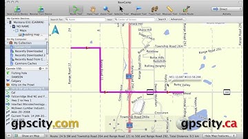 Custom Route Using Garmin Basecamp @ GPS City